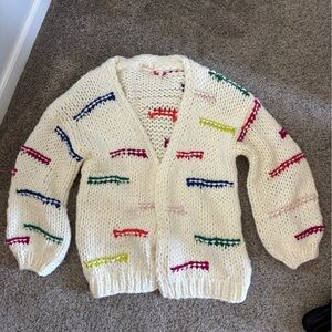 Colorful Knit women’s cardigan